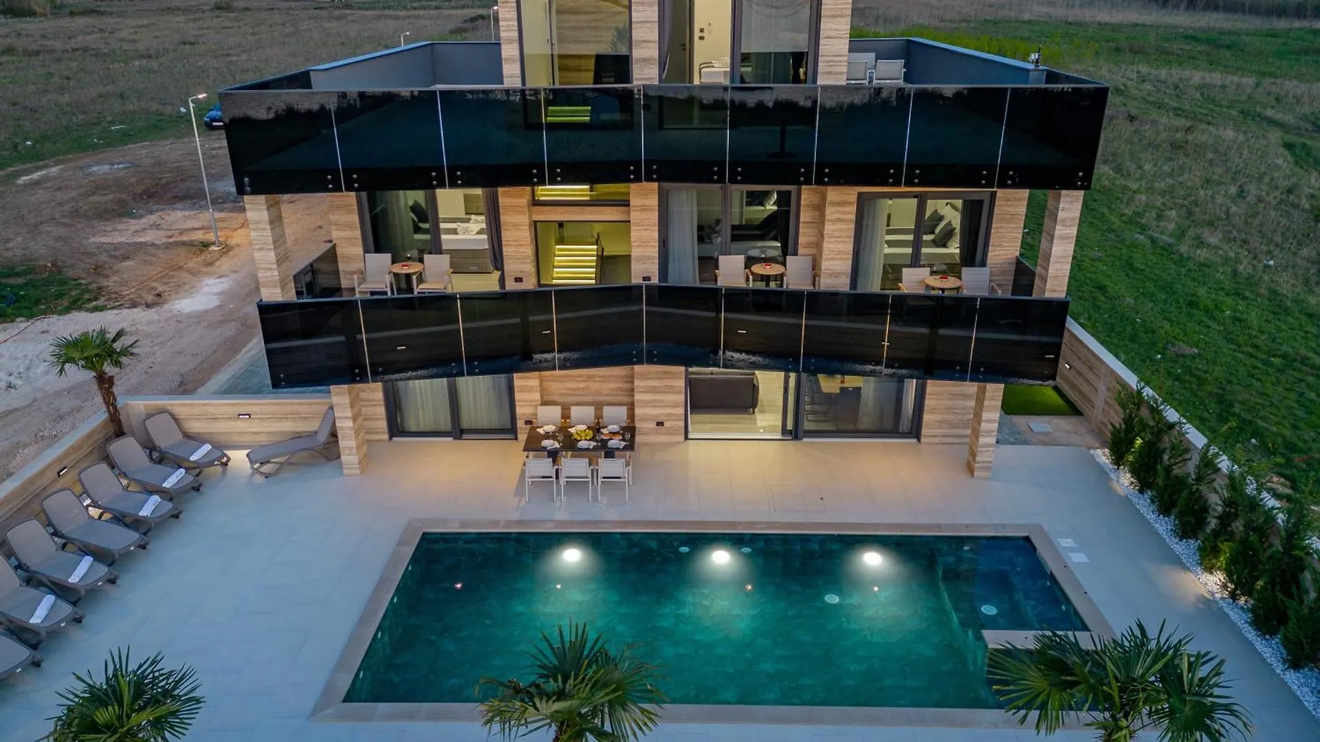 Seaside Luxury Villa With A Swimming Pool Privlaka, Zadar - 23518 Privlaka