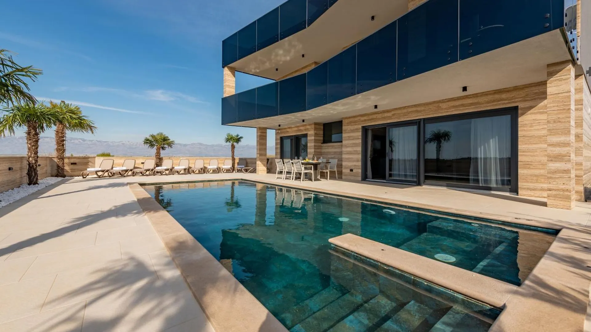 Seaside Luxury Villa With A Swimming Pool Privlaka, Zadar - 23518 Privlaka